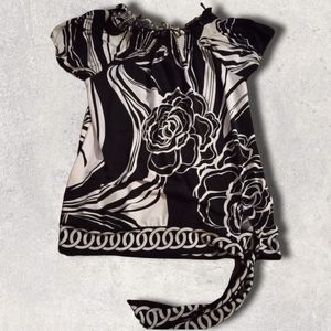 White House Black Market Floral blouse